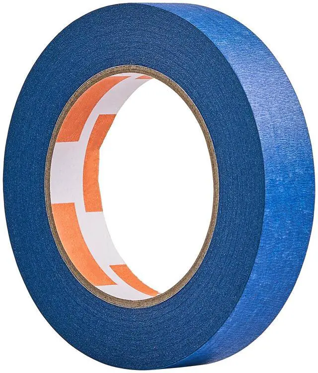 Alt view image 7 of 7 - Painters Tape 1 Inch Wide (0.94 In x 60 Yds) 6 Rolls Blue Painter Masking Tape