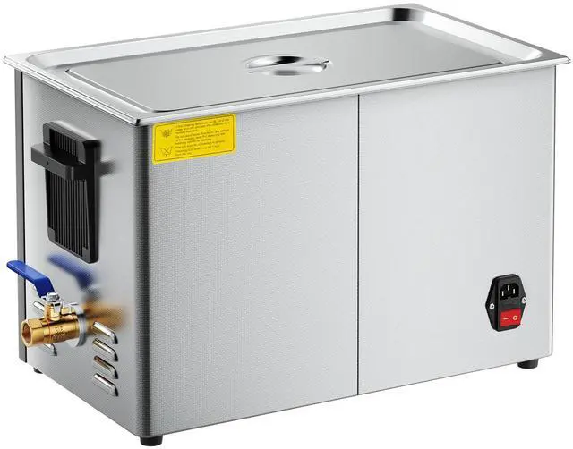 Alt view image 6 of 7 - 30L Ultrasonic Cleaner, Professional Ultrasonic Cleaner Machine with Cleaning Basket & Digital Display, 480W Stainless Steel 40kHz Industrial Cleaning Machine for Parts, Carburetors, Instruments