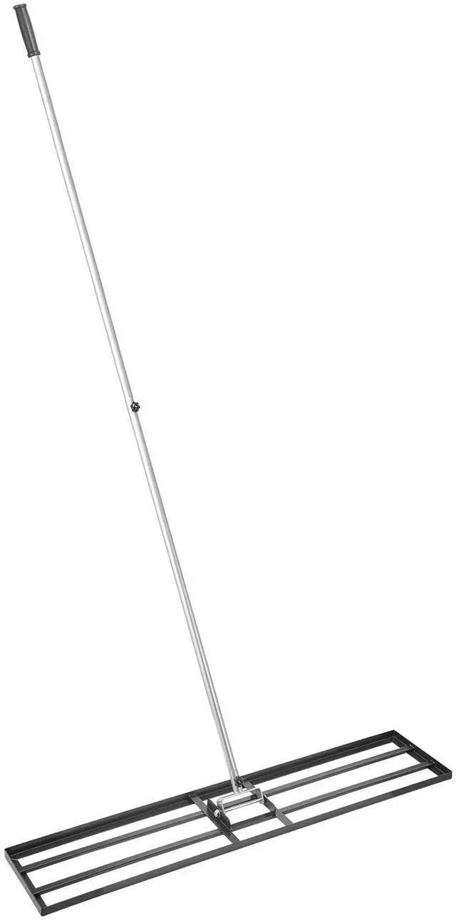 Alt view image 5 of 7 - 10x48in Lawn Leveling Rake Heavy Duty 83.9in Adjustable Handle for Yard & Garden