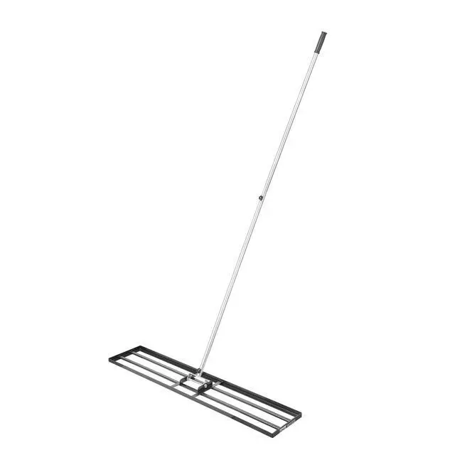Alt view image 6 of 7 - 10x48in Lawn Leveling Rake Heavy Duty 83.9in Adjustable Handle for Yard & Garden