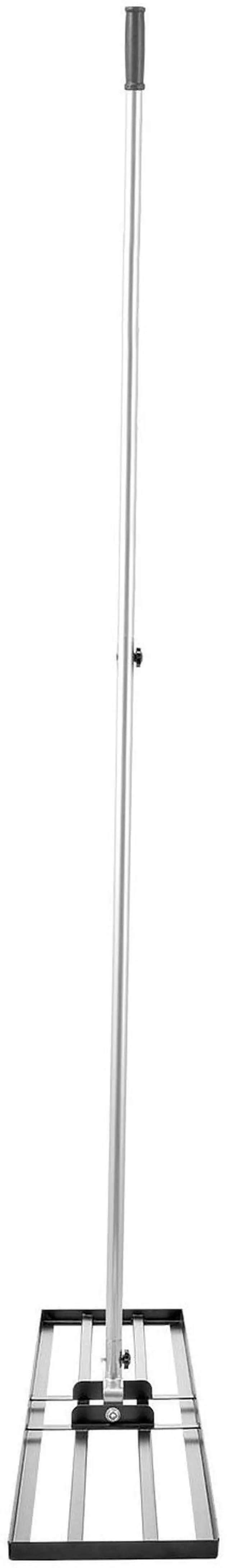 Alt view image 7 of 7 - 10x48in Lawn Leveling Rake Heavy Duty 83.9in Adjustable Handle for Yard & Garden