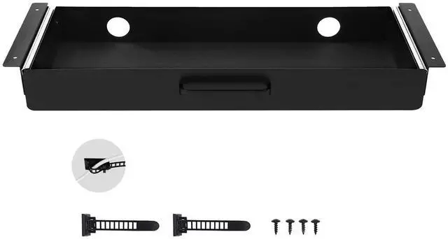 Main image of 22 in Under Desk Drawer Organizer Slide-out Drawer Space Saver for Home Office