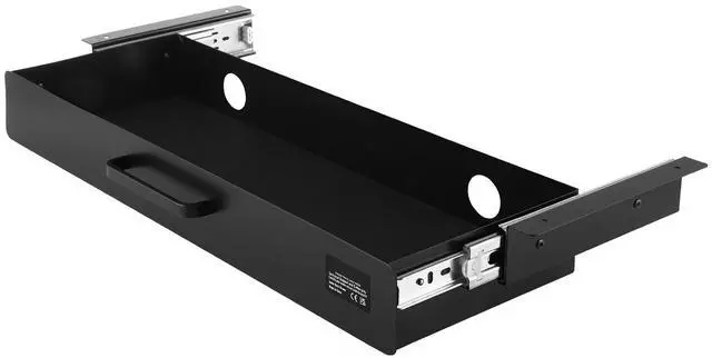 Alt view image 4 of 7 - 22 in Under Desk Drawer Organizer Slide-out Drawer Space Saver for Home Office