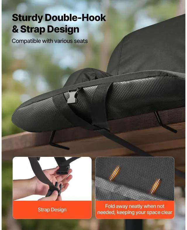 Alt view image 4 of 6 - Stadium Seat, 6 Adjustable Angle Bleacher Chair, 2.9'' Cushion Stadium Seat with Back Support and Armrest, Wide Bleacher Chair with Hook Pocket Cupholder for Picnics, Beach Sports, and Gaming