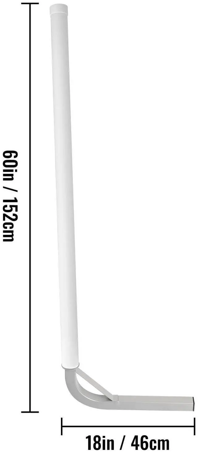 Alt view image 6 of 7 - Boat Trailer Guide-on, 60", 2PCS Steel Trailer Post Guide ons, w/White PVC Tube Covers, Complete Mounting Accessories Included, for Ski Boat, Fishing Boat or Sailboat Trailer