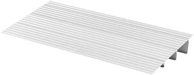 Alt view image 2 of 7 - Door Threshold Ramp, 3 inch Rise, Aluminum Alloy Threshold Ramp Rated 800 lbs Load Capacity, Handicap Ramps for Home Steps for Wheelchair, Scooters, Power Chairs, Walkers, Bicycle, Tricycle