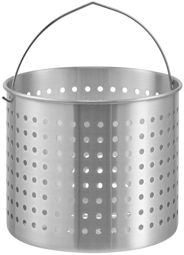 Alt view image 3 of 7 - 100 Qt Seafood Boiling Kit with Strainer Outdoor Crab Crawfish Cooking Pot
