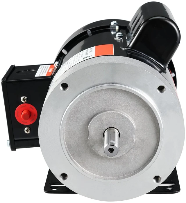 Alt view image 7 of 7 - 0.75HP Electric Motor 1725 rpm, AC 115V/230V, 56C Frame, Air Compressor Motor Single Phase, 5/8" Keyed Shaft, CW/CCW Rotation for Agricultural Machinery and General Equipment
