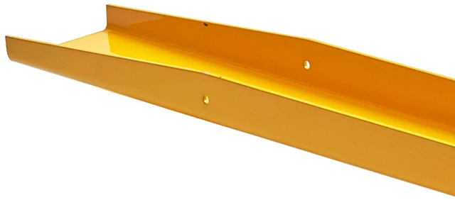 Alt view image 3 of 7 - Pallet Fork Extensions, 60" Length 4.5" Width, Heavy Duty Carbon Steel Fork Extensions for Forklifts, 1 Pair Forklift Extensions, Industrial Forklift Fork Attachments for Forklift Truck, Yellow