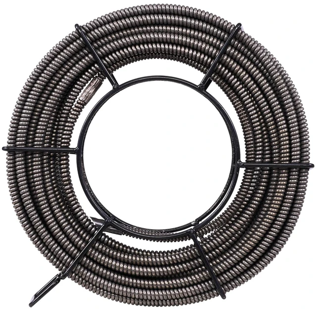 Alt view image 3 of 7 - Drain Cable Sewer Cable 75ft 1/2in Drain Cleaning Cable Auger Snake Pipe
