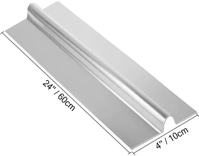 Alt view image 7 of 7 - PEX Heat Transfer Plates, 100pcs Box Radiant Heat Transfer Plates, 2ft Aluminum PEX Heat Transfer Plates, 1/2 inch Heat Transfer Plates Designed for PEX Tubing