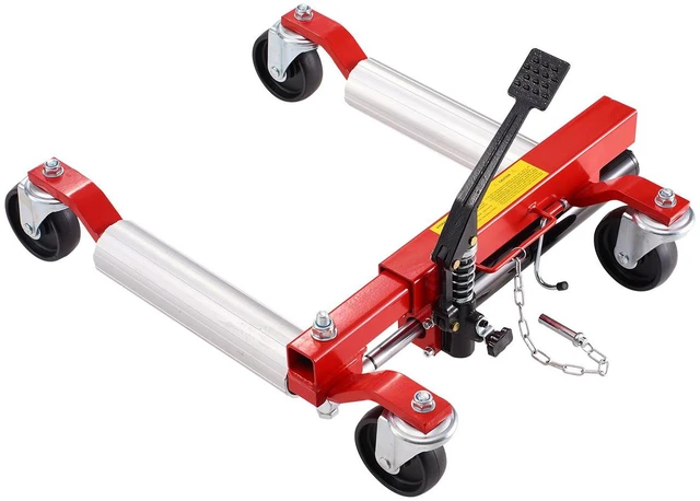 Alt view image 3 of 7 - Wheel Dolly Heavy Duty Vehicle Positioning Tire Jack Car Lifter 1500 Lbs