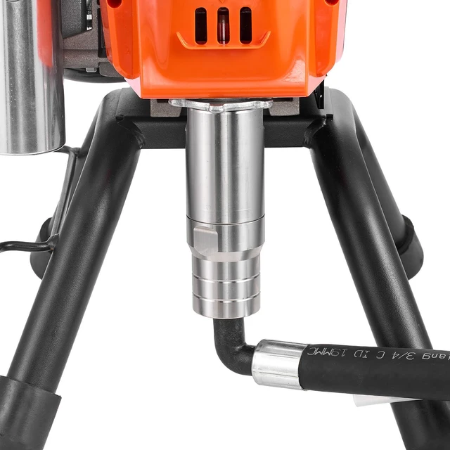 Alt view image 3 of 7 - Stand Airless Paint Sprayer, 1500W, 3300PSI High Pressure Airless Sprayer, Cleaning Brush, Hose, Extension Rod, Nozzles, Electric Spray Paint Machine for Large Apartments, Factory Buildings