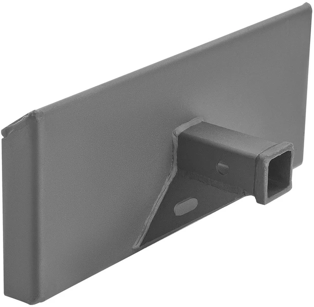 Alt view image 6 of 7 - 1/4 in Skid Steer Mount Plate with 2" Receiver Hitch, Universal Quick Attach Mount Plate, 1500lbs Capacity, Heavy Duty Steel Loader Plates Compatible with Toro Dingo Skid Steers & Tractors
