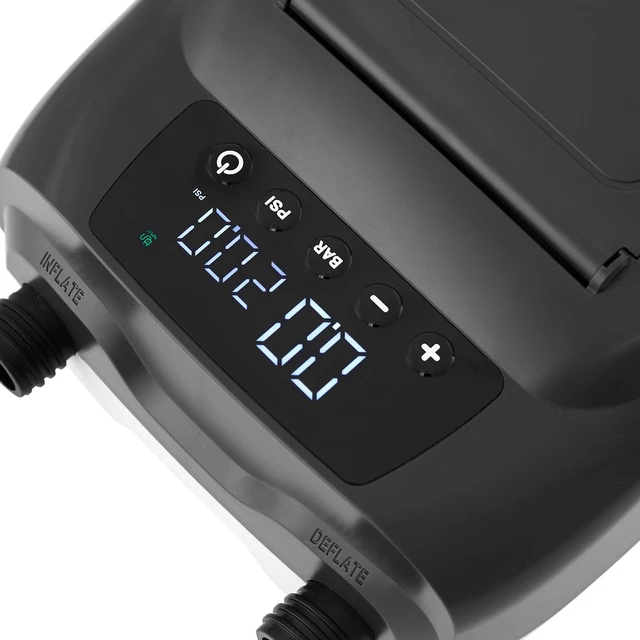 Alt view image 3 of 7 - Paddle Board Pump 20PSI Electric SUP Air Pump with Auto-Off for Inflatable Boats