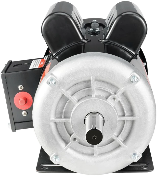 Alt view image 7 of 7 - 2HP Electric Motor 1725 rpm, AC 115V/230V, 143/5T Frame, Air Compressor Motor Single Phase, 7/8" Keyed Shaft, CW/CCW Rotation for Agricultural Machinery and General Equipment