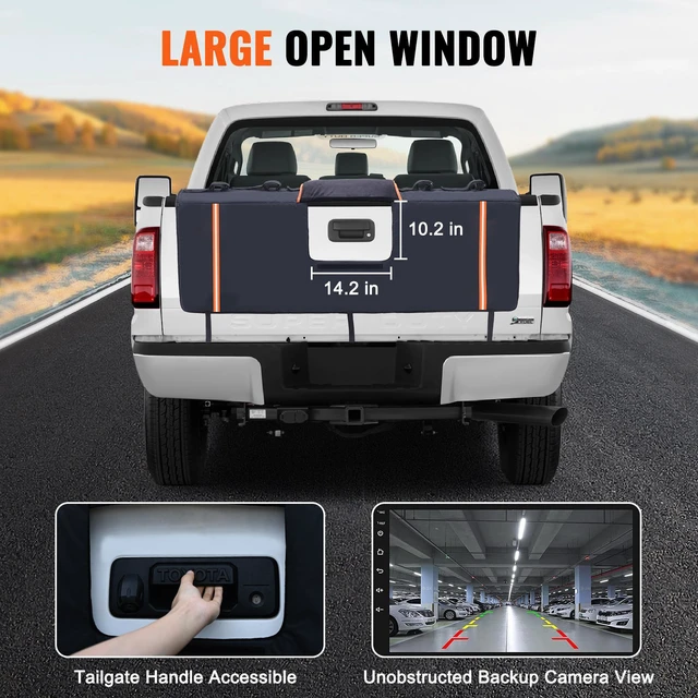 Alt view image 4 of 7 - 62-inch Tailgate Pad 6-Bike Pickup Truck Bed Tailgate Pad Protector Cover