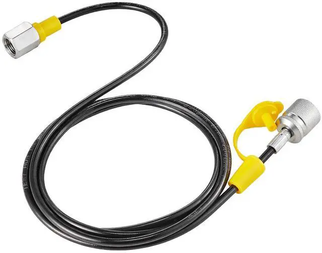 Alt view image 5 of 7 - Digital Hydraulic Pressure Test Coupling Kit, 10000 PSI Pressure Gauge Manometer Tester with 1 Gauge, 1 Test Coupling, 1 Quick-Release Coupler, and 1 Hose for Excavator Construction Machinery