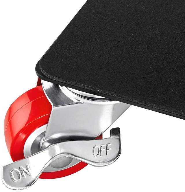Alt view image 6 of 7 - Furniture Dolly Heavy Duty Furniture Mover with 5 Wheels 1200 lbs Capacity