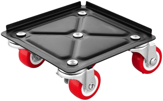 Alt view image 5 of 7 - Furniture Dolly Heavy Duty Furniture Mover with 5 Wheels 1200 lbs Capacity