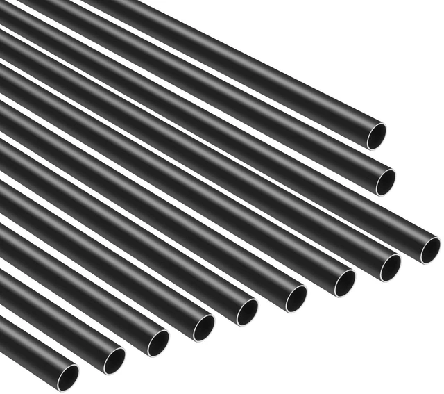 Alt view image 4 of 7 - Metal Staircase Balusters 51 Pack 26 In Aluminum Spindles with Screws/Rail Caps