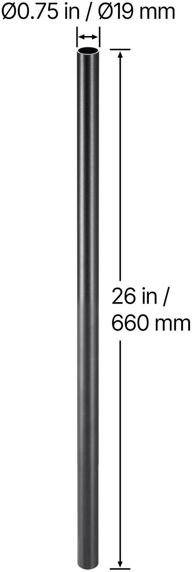 Alt view image 5 of 7 - Metal Staircase Balusters 51 Pack 26 In Aluminum Spindles with Screws/Rail Caps