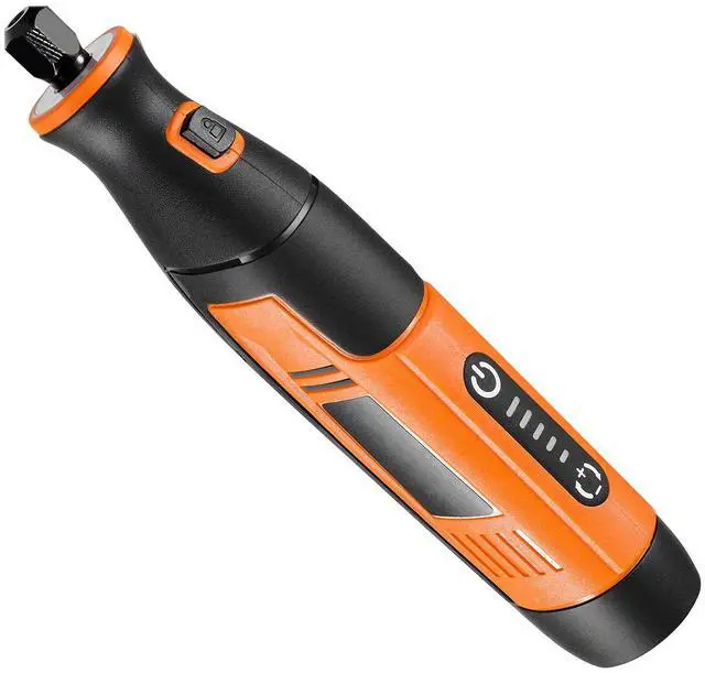 Alt view image 7 of 7 - 73-Piece Cordless Rotary Tool Kit, DC4V Portable Mini Power Rotary Tool, 5-Level Speed 7000-20000 RPM Multi-Purpose DIY Tools for Engraving, Sanding, Polishing, Carving, Cutting, DIY Crafts