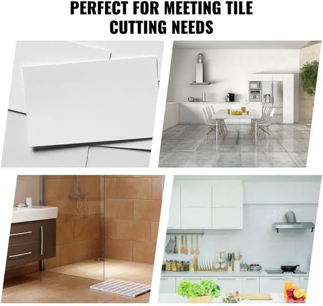 Alt view image 4 of 7 - Manual Tile Cutter, 48 inch, Porcelain Ceramic Tile Cutter with Tungsten Carbide Cutting Wheel, Infrared Positioning, Anti-Skid Feet, Durable Rails for professional installers or beginners