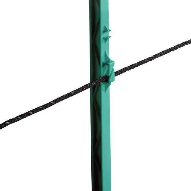 Alt view image 4 of 7 - 1000Ft 305M Electric Fence Wire Fencing Polywire Horse Cattle Livestock