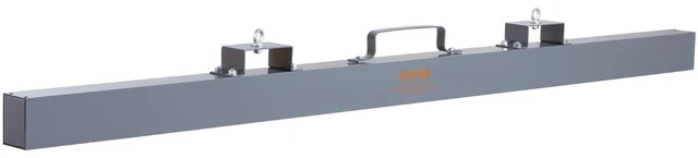 Alt view image 2 of 6 - Hanging Magnetic Sweeper Pickup Tool, 120lbs Nail Hang-Type Magnetic Forklift Sweeper, Industrial Grade Magnets Steel Material Hunting Accessories for Picking Up Bolts Nails Iron Chips Metals