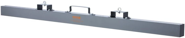 Alt view image 4 of 6 - Hanging Magnetic Sweeper Pickup Tool, 120lbs Nail Hang-Type Magnetic Forklift Sweeper, Industrial Grade Magnets Steel Material Hunting Accessories for Picking Up Bolts Nails Iron Chips Metals