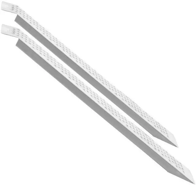Alt view image 2 of 7 - 47.2" x 8.5" Aluminum Ramps 880 LBS Capacity Loading Ramps 2PCS