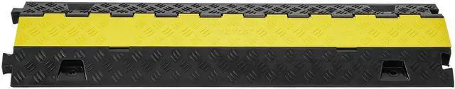 Main image of 2 Channel Cable Protector Ramp 22000 lbs Load TPU Wire Cable Cover Ramp