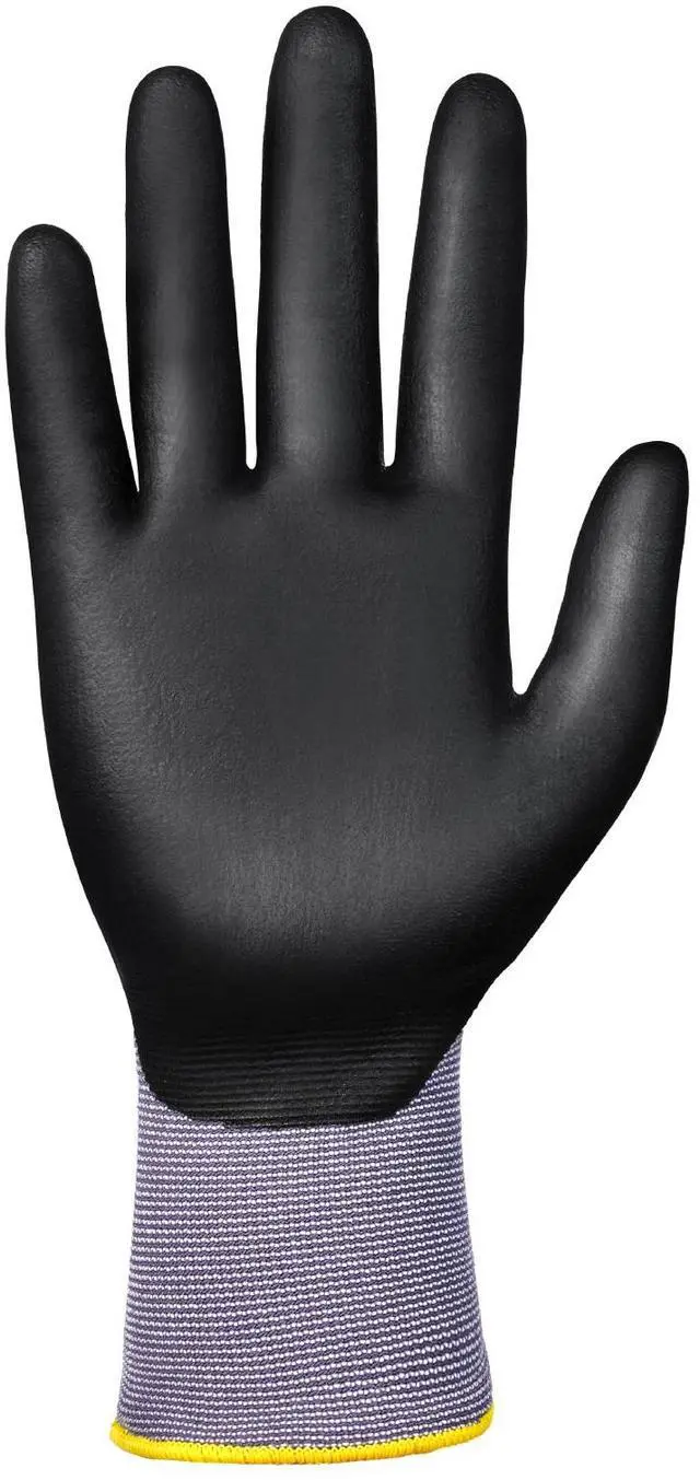 Alt view image 4 of 7 - Work Gloves 12-Pair Touch Screen Nitrile-Coated Garden Construction Gloves