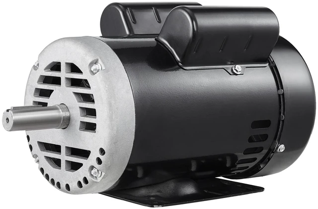 Main image of 5HP Air Compressor Electric Motor 230V 25A 3450RPM 56Hz Frame CW/CCW Rotation (Factory Setting is CCW)