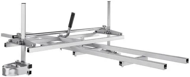 Alt view image 7 of 7 - Chainsaw Mill and Rail Mill Guide System, Portable Sawmill 14"-36" Guide Bar, 9ft Aluminum Saw Milling Rail Guide with Chainsaw Planking Mill for Woodworkers and Carpenters