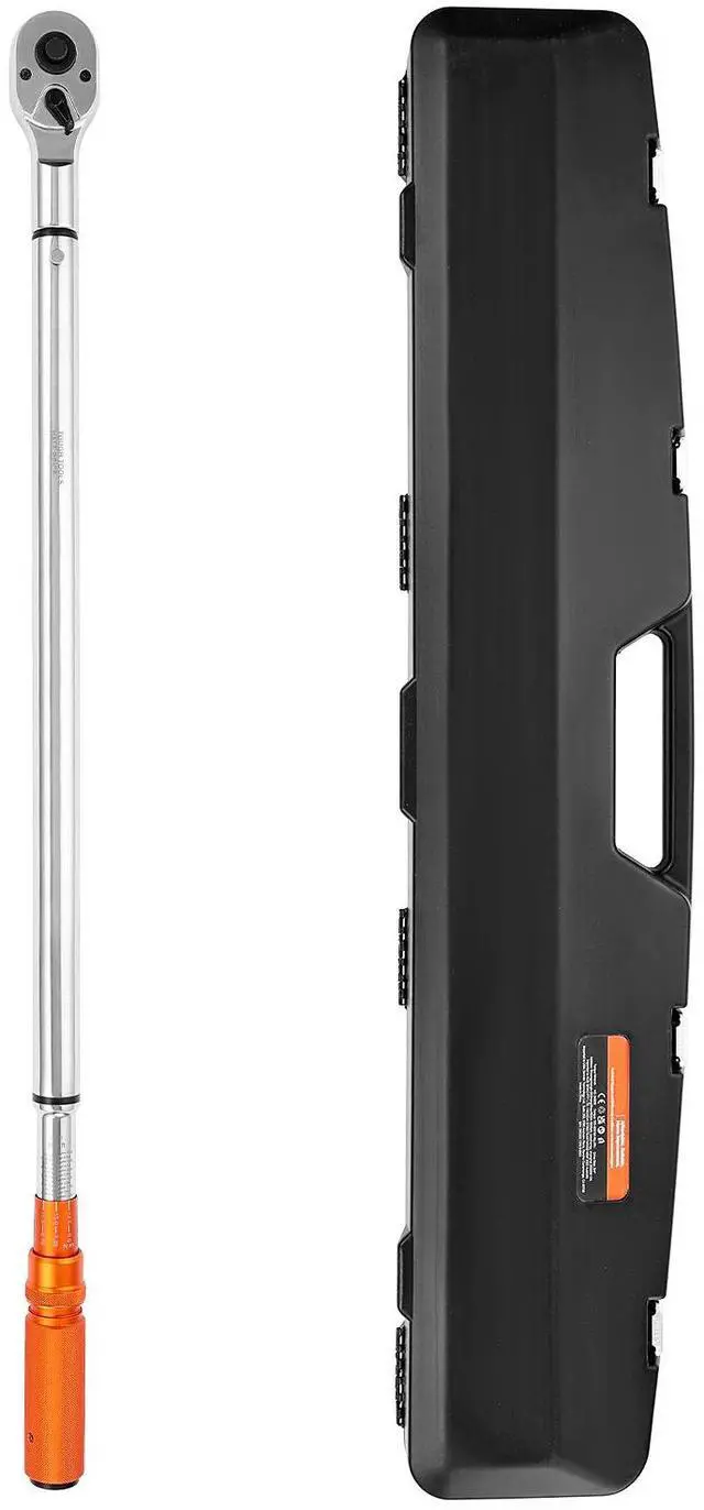 Alt view image 5 of 7 - Click Torque Wrench 3/4 Inch Drive 100-600 lbf-ft/136-814N.m Dual-direction