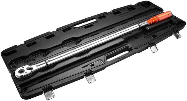 Alt view image 7 of 7 - Click Torque Wrench 3/4 Inch Drive 100-600 lbf-ft/136-814N.m Dual-direction