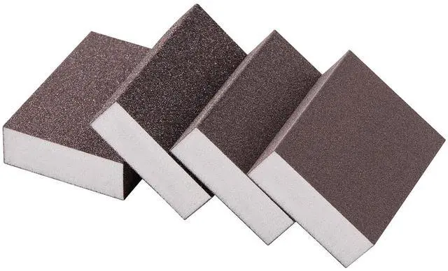 Main image of Sanding Sponge 4Pcs 60/80/120/220 Washable and Reusable Sanding Blocks
