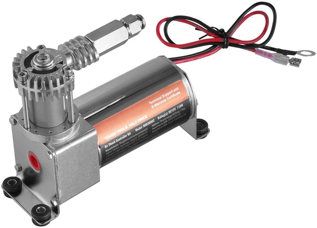 Alt view image 6 of 7 - Air Shock Controller Kit 12V 100PSI On Board Air Compressor System Single Path