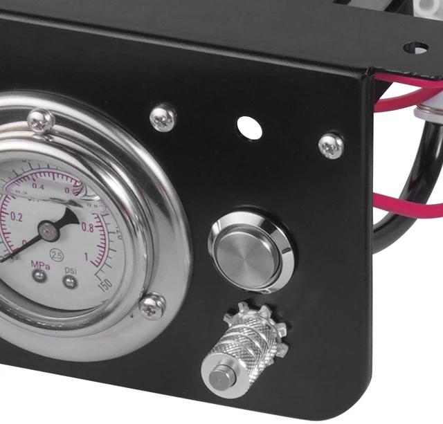 Alt view image 5 of 7 - Air Shock Controller Kit 12V 100PSI On Board Air Compressor System Single Path