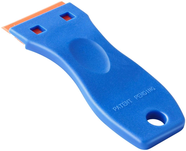 Alt view image 4 of 7 - Plastic Razor Blade Scraper 2PCS Scraper Tool 120PCS POM Plastic Blades