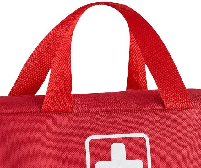 Alt view image 3 of 7 - First Aid Kit 420 Pieces Large Survival Bag Emergency Medical Supplies Home Car