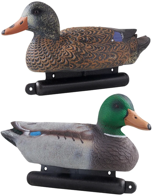 Main image of Duck Decoy Outdoor Teal Decoy Realistic Plastic Floating Duck for Hunting 6-Pack
