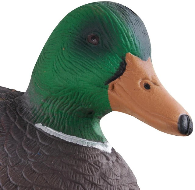 Alt view image 6 of 6 - Duck Decoy Outdoor Teal Decoy Realistic Plastic Floating Duck for Hunting 6-Pack
