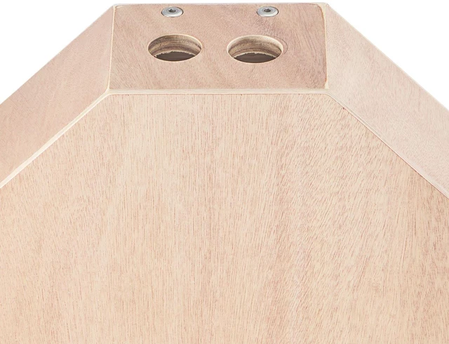 Alt view image 3 of 7 - Unique Cajon Box Drum Wood Percussion Instrument Guitar Strings Adjustable Strap