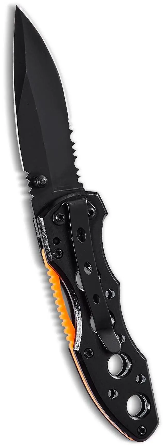 Alt view image 6 of 7 - Folding Pocket Knife 3 in/7.6 cm 7Cr17Mov Blade Aluminum Handle Sharp