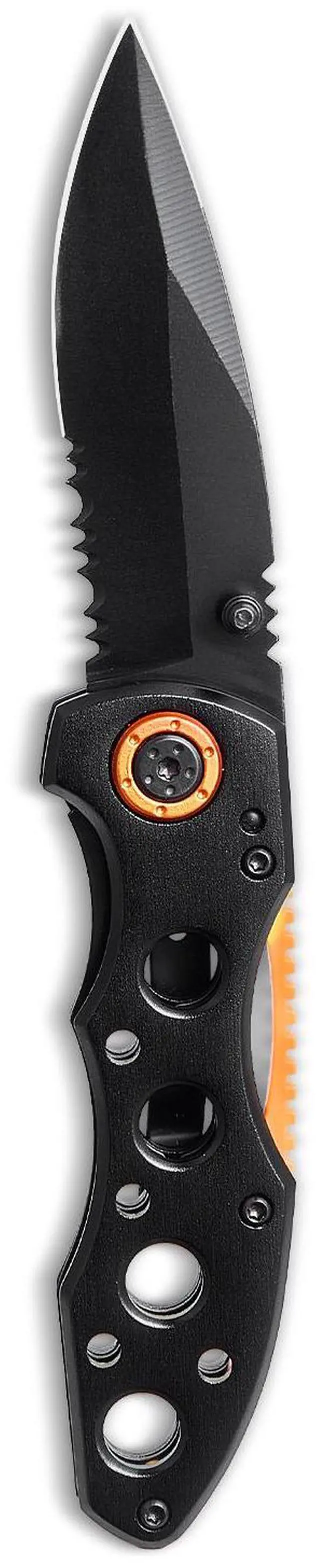 Alt view image 5 of 7 - Folding Pocket Knife 3 in/7.6 cm 7Cr17Mov Blade Aluminum Handle Sharp