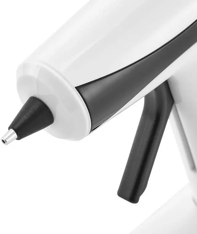Alt view image 3 of 7 - Hot Glue Gun, Rechargeable Cordless Glue Gun, Mini Wireless Hot Glue Gun Kit with 2200mAh Battery, 20 Pcs Glue Sticks, Fast Preheating & High Temp, for Crafts, Arts, DIY, Quick Home Repairs
