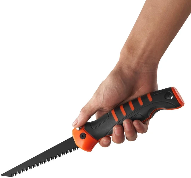 Alt view image 6 of 7 - Folding Jab Saw 5 in Foldable Jab Saw with Soft Grip Handle for Drywall PVC
